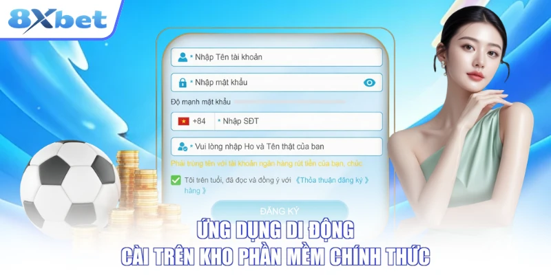 Ứng dụng di động cài trên kho phần mềm chính thức